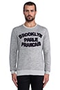 view 1 of 5 Brooklyn Parle Francais Sweatshirt in Grey