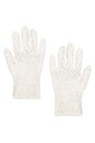 view 2 of 4 Lace Short Glove in White