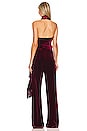 view 3 of 3 Cleopatra Jumpsuit in Burgundy