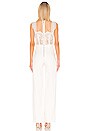 view 3 of 3 Charlotte Jumpsuit in White