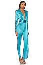 view 2 of 3 JUMPSUIT MANGA LARGA STELLA in Aqua