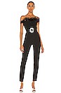 view 1 of 4 x REVOLVE Lola Feather Jumpsuit in Black
