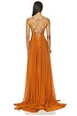 view 3 of 4 VESTIDO ZURI in Gold