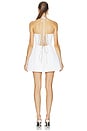 view 4 of 4 MINIVESTIDO CRYSTAL in White