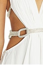 view 4 of 4 ROBE COURTE BRIELLE in White