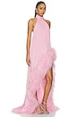 view 2 of 3 Madeline Halterneck Gown in Baby Pink