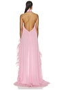 view 3 of 3 Madeline Halterneck Gown in Baby Pink