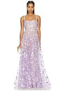 view 1 of 4 ROBE DE SOIRÉE MIDNIGHT in Mauve