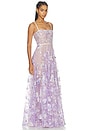 view 2 of 4 ROBE DE SOIRÉE MIDNIGHT in Mauve
