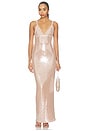 view 1 of 4 Liana Allegra Maxi Dress in Nude