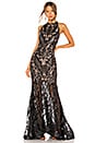 view 1 of 4 Ester Noir Gown in Black
