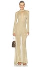 view 1 of 4 ROBE MAKENA  in Gold