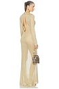 view 4 of 4 ROBE MAKENA  in Gold