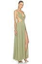 view 2 of 4 VESTIDO LARGO BRIELLE  in Sage