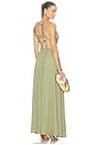 view 4 of 4 VESTIDO LARGO BRIELLE  in Sage