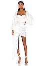 view 1 of 4 Lana Bridal Mini Dress in White