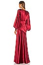 view 3 of 3 Carmen Gown in Maroon