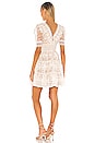 view 3 of 3 Megan Mini Dress in Blanc