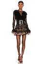 view 1 of 3 Rebecca Noir Mini Dress in Black