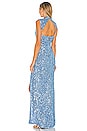 view 3 of 4 Elizabeth Sleeveless Gown in Ice Blue