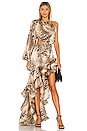 view 1 of 4 Cheetah Gown in Pebble