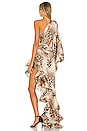 view 4 of 4 Cheetah Gown in Pebble