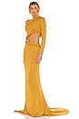view 2 of 3 VESTIDO DALIA in Mustard