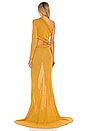view 3 of 3 VESTIDO DALIA in Mustard