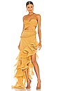 view 1 of 4 Jina Gown in Mustard