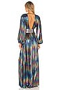 view 3 of 3 VESTIDO LARGO ZOE in Multicolor
