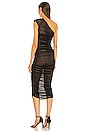 view 3 of 3 Maya One Shoulder Midi Dress in Black