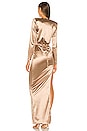 view 4 of 4 x REVOLVE Farrah Maxi Dress in Gold