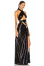 view 2 of 4 Cleopatra Gown in Black