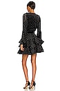 view 3 of 4 VESTIDO MARIA in Black & Silver