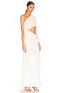 view 2 of 4 Dalia One Shoulder Dress in White