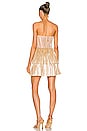 view 3 of 4 Florence Mini Dress in Gold
