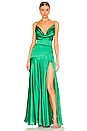 view 2 of 4 Leo Gown in Emerald