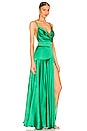 view 3 of 4 Leo Gown in Emerald