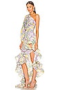 view 3 of 4 Tropics Maxi Dress in Lavender & Multicolor