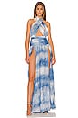 view 4 of 4 Mariana Dress in Blue Ombre