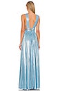 view 3 of 3 VESTIDO LARGO GODDESS in Light Blue