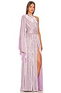 view 2 of 4 ROBE DE SOIRÉE FLORENCE in Metallic Lilac