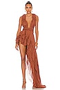 view 1 of 4 Tulum Dress in Copper