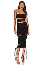 view 1 of 3 VESTIDO RAFAELLY in Black