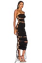 view 2 of 3 VESTIDO RAFAELLY in Black
