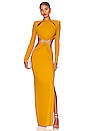 view 1 of 3 VESTIDO AMARA in Mustard