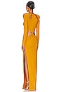 view 3 of 3 VESTIDO AMARA in Mustard