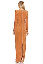 view 3 of 3 Amara Maxi Dress in Copper