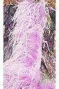 view 4 of 4 Farah Mini Multi Feather Dress in Multi Lilac