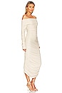 view 2 of 3 Amara Strapless Midi Dress in Neutral